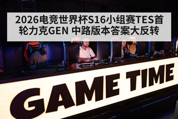 2026电竞世界杯S16小组赛TES首轮力克GEN 中路版本答案大反转